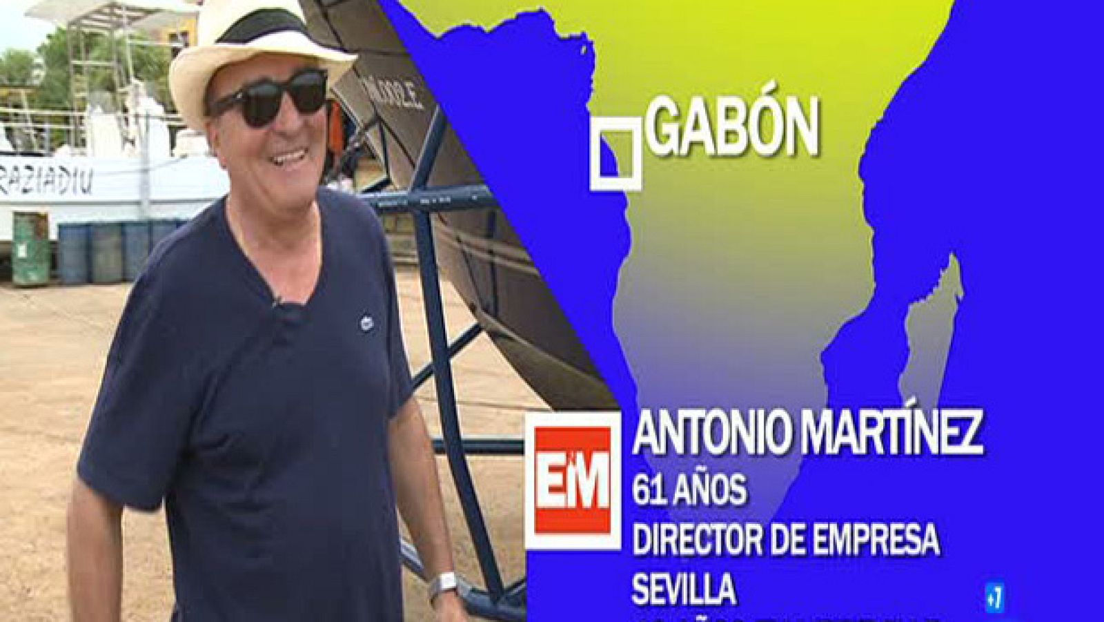 Españoles en el mundo - Gabón - Antonio