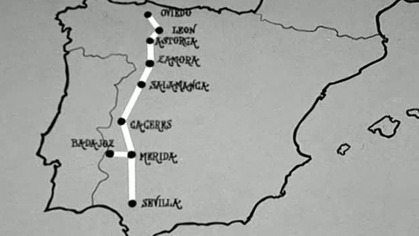 Conozca usted España - La ruta de la plata