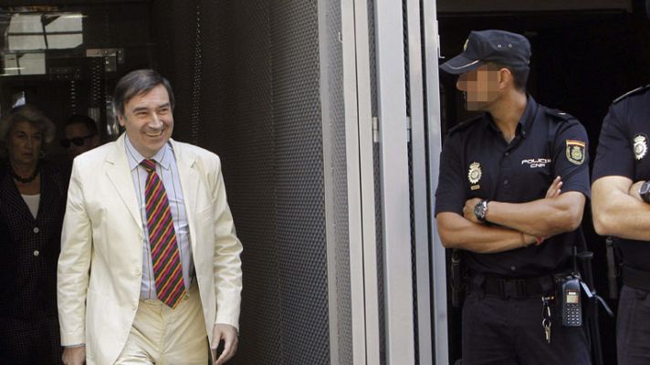 Telediario 1 - Pedro J. dice que Bárcenas le habló de una donación de 300.000 euros al PP