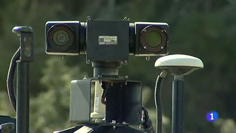 Israel vigila Gaza con una Unidad Terrestre no Tripulada