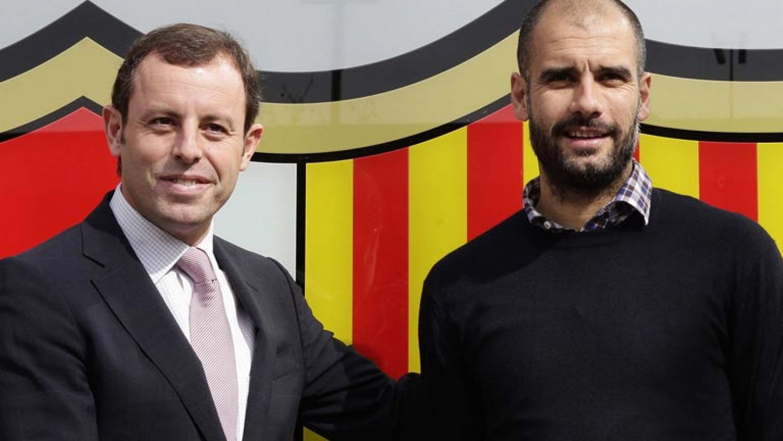 Guardiola arremete contra Rosell