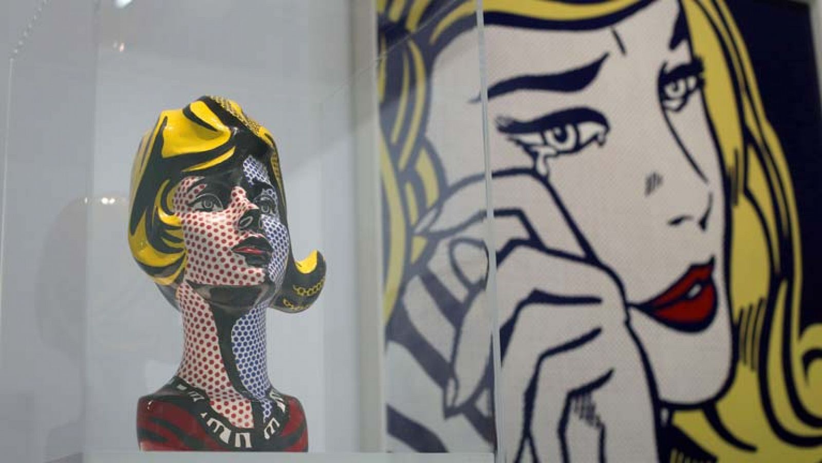 El norteamericano Roy Lichtenstein expone sus obras en París
