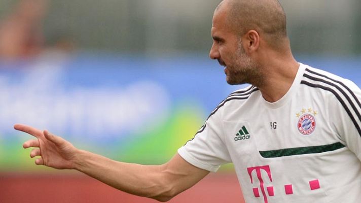 Telediario 1 - Sorpresa en el Bar��a tras la 'rajada' de Guardiola