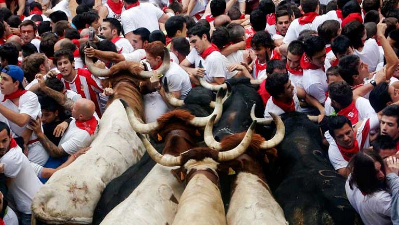 Vive San Fermín 2013 - Séptimo encierro San Fermín 2013 - Ver ahora 