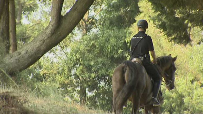 La Policía Nacional vigilará a caballo los montes de Galicia