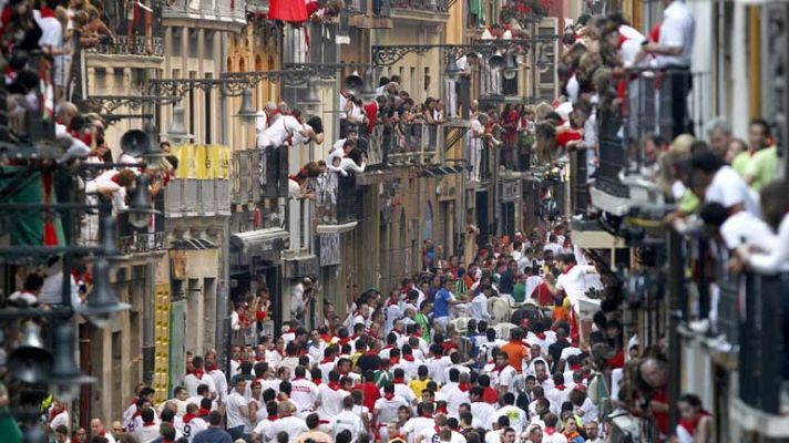 Telediario 1 - Final de la fiesta en Pamplona