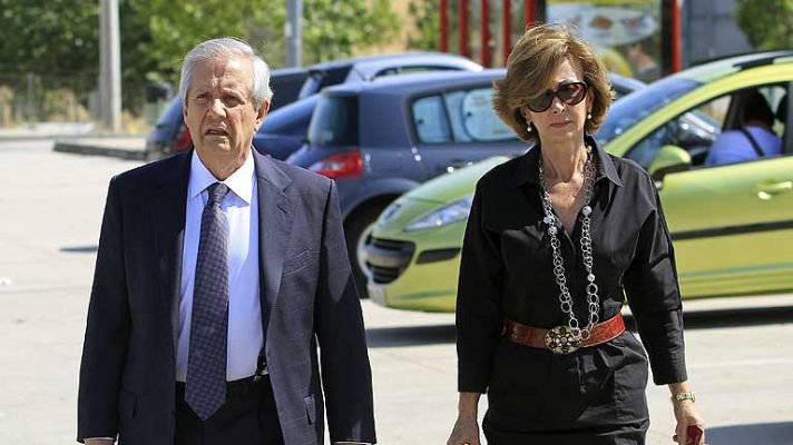 Telediario 1 - Bárcenas "no sabe nada" de los SMS