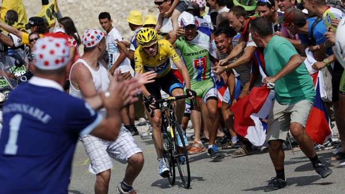 Tour de Francia - El día que Froome 'desató los vientos' en el Mont Ventoux