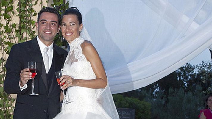 La boda de Xavi Hernández