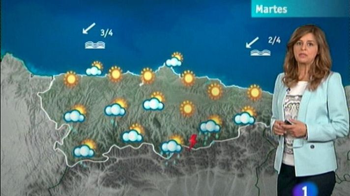 Panorama Regional - El tiempo en Asturias - 15/07/13