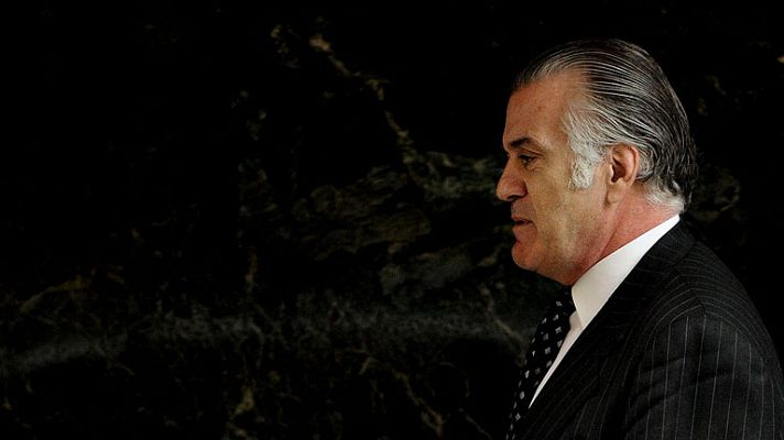 Telediario 1 - Bárcenas explica al juez cómo funcionaba la presunta financiación ilegal del PP