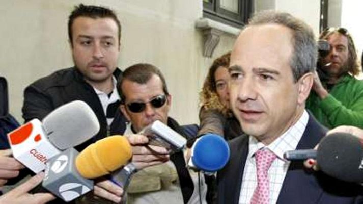 Telediario 1 - El juez Ruz interroga al exalcalde de Boadilla del Monte y otros tres imputados en Gürtel