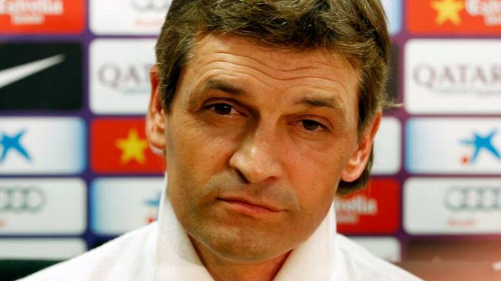 Telediario 1 - Vilanova: "Pep no estuvo cuando le necesitaba"