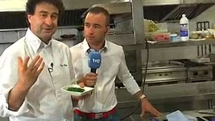 España Directo- Cocinamos con Pepe Rodríguez ensalada de langostinos con manzana y wasabi - RTVE Cocina | Ver