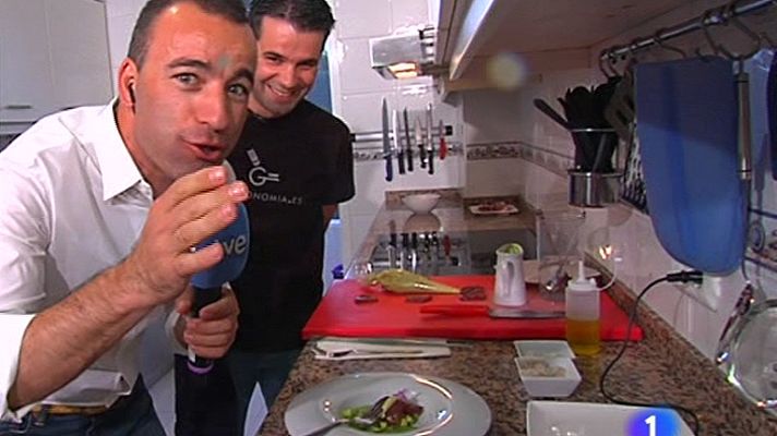 RTVE Cocina - España Directo- Atún semicurado con aguacate, pepino y albahaca