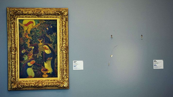 Telediario 1 - Los cuadros robados del museo Kunsthal de Rotterdam fueron quemados, según la fiscalía rumana