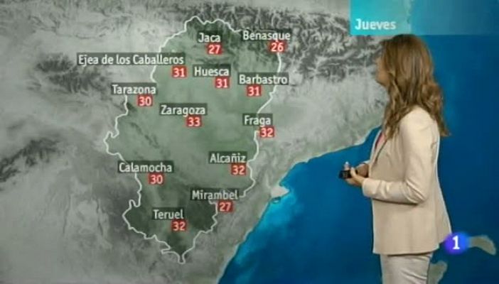 Noticias Aragón - E tiempo en Aragón - 18/07/13