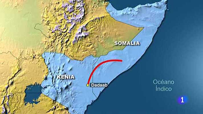 Telediario 1 - Casi dos años de cautiverio