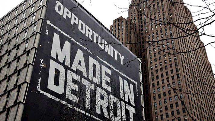 Telediario 1 - Detroit declara la mayor quiebra municipal de EE.UU, con una deuda de 18.500 millones de dólares