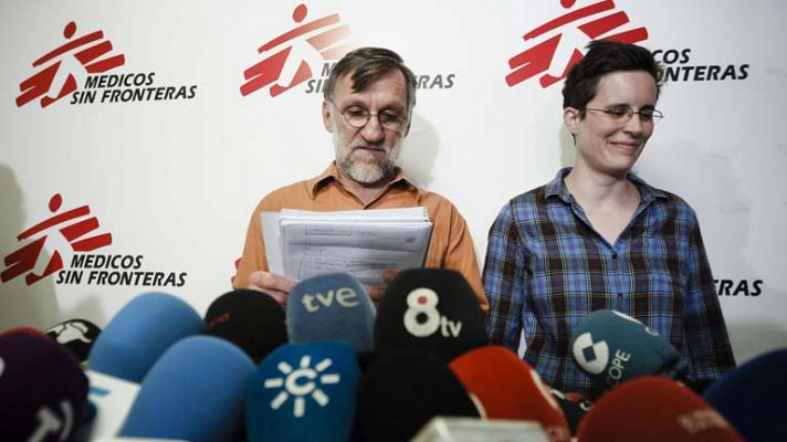 Telediario 1 - Liberadas las cooperantes españolas