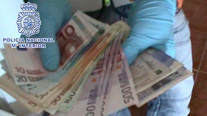 Telediario 1 - Cuatro detenidos en Barcelona