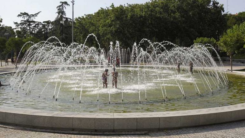 Temperaturas altas en áreas del interior peninsular