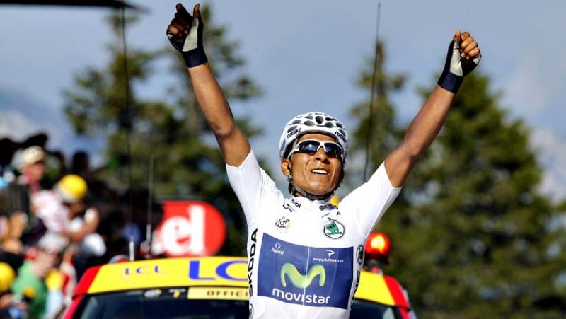 El ciclista colombiano Nairo Quintana (Movistar) ha vencido la  vigésima etapa del Tour de Francia, celebrada sobre 125 kilómetros  entre Annecy y Annecy-Semnoz, mientras que el británico Chris Froome  (Sky) es virtualmente el vencedor de la ronda ga