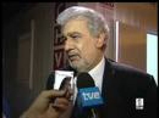 Eurocopa - Plácido Domingo, con a la selección