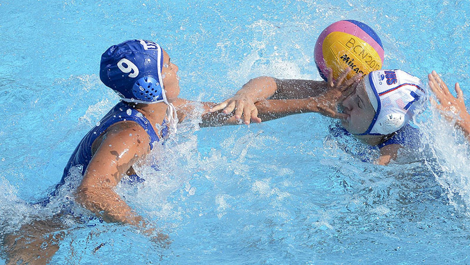 Waterpolo femenino. Fase de grupos: Rusia - Uzbekistán