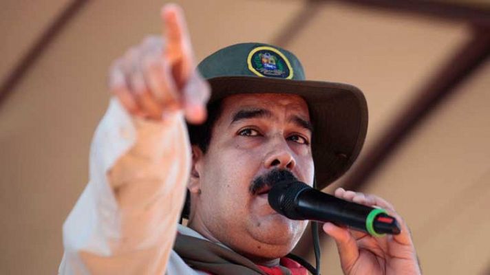 Maduro califica de corrupto a Rajoy