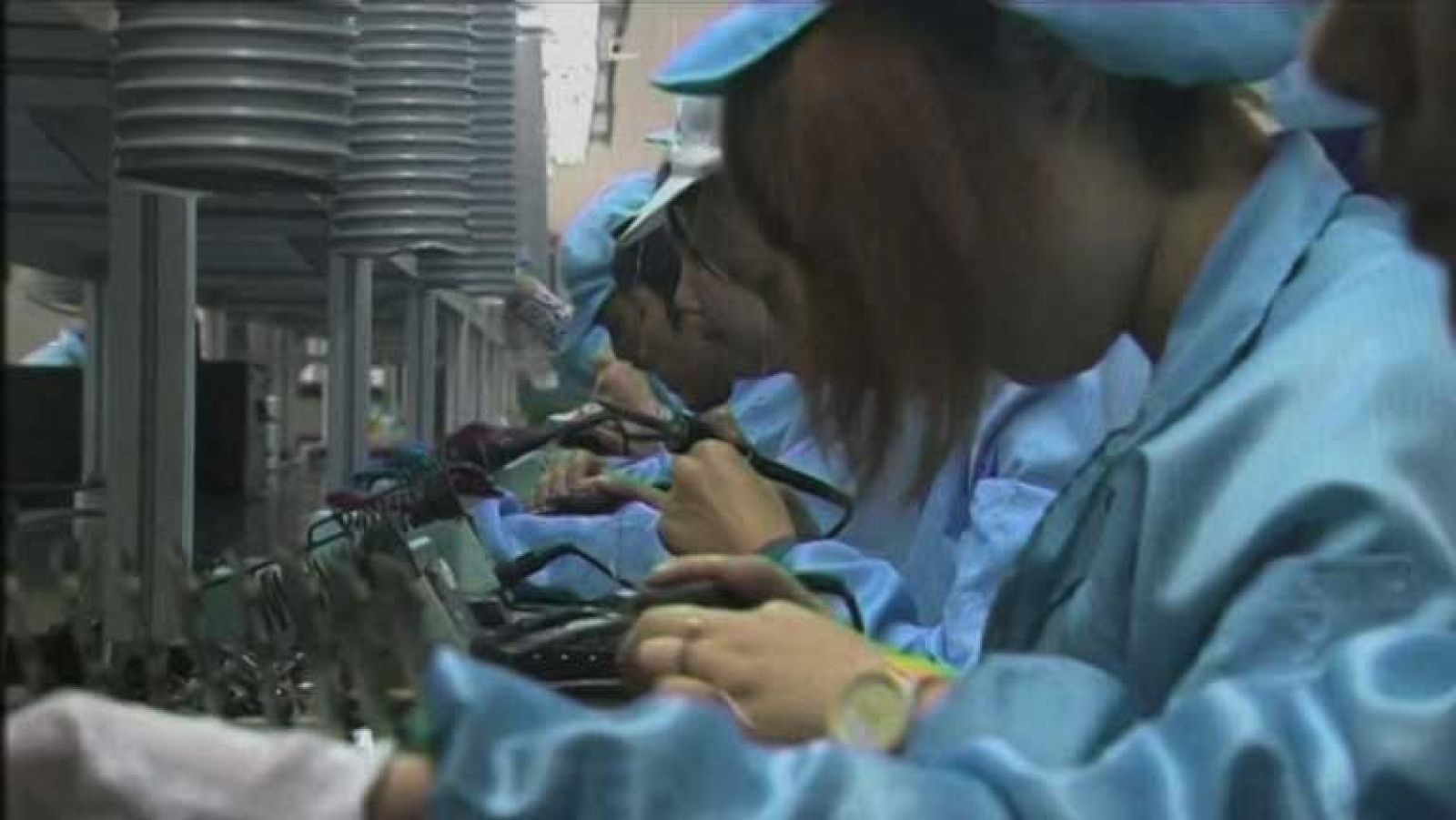 Telediario 1: Agotamiento laboral en China | RTVE Play