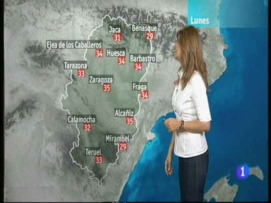 Noticias Aragón - El tiempo en Aragón - 22/07/13