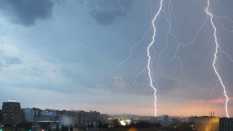Aragón continúa en alerta amarilla por tormentas 