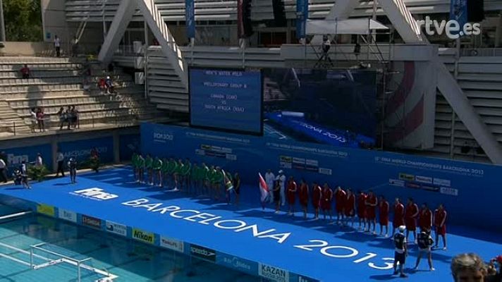  - Waterpolo M: Canadá - Sudáfrica