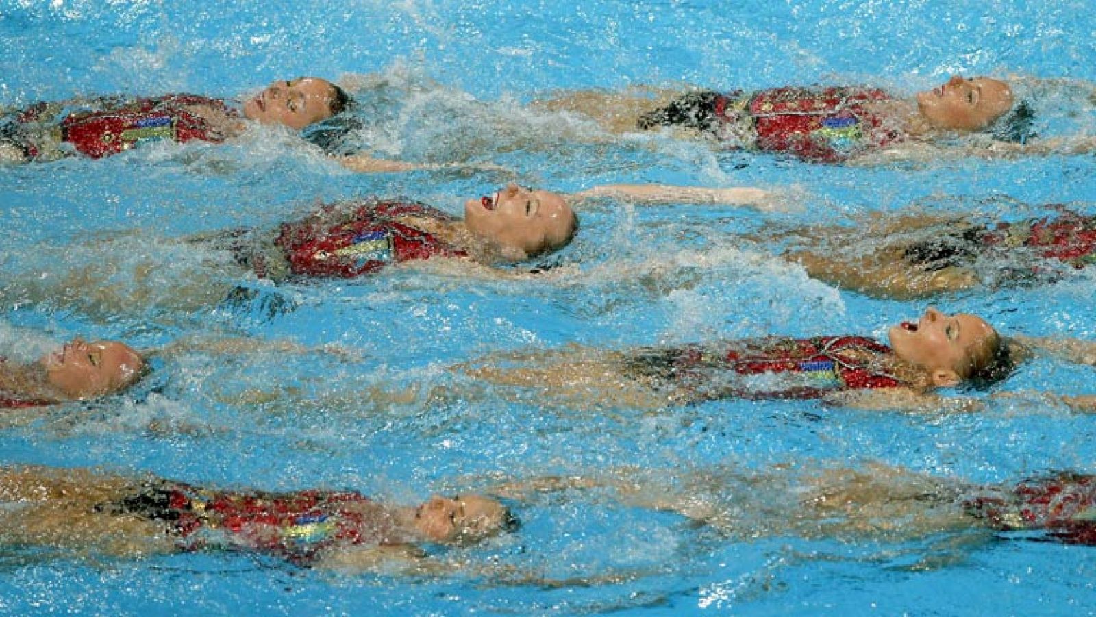 Natación sincronizada. Ejercicio técnico por equipos, final (22/07)