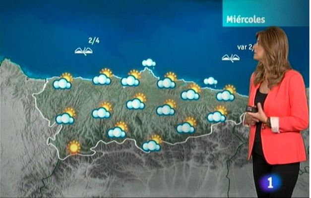 Panorama Regional - El tiempo en Asturias - 23/07/13
