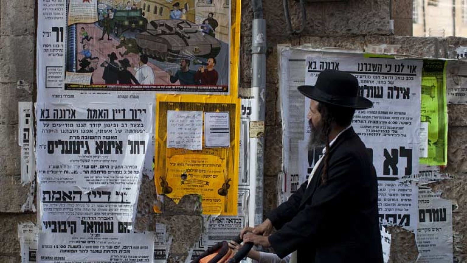 Protestas en Israel por el plan para obligar a los ultraortodoxos a hacer la mili | Ver