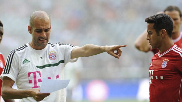 Telediario 1 - El Barça se reencuentra con Guardiola