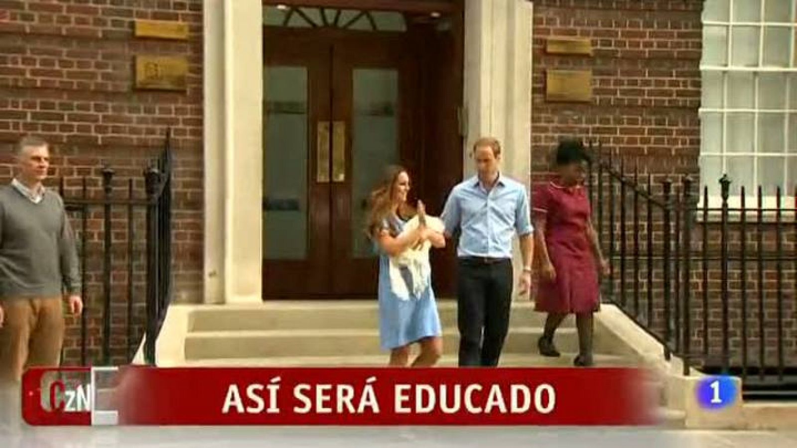 Corazón: El príncipe Guillermo y Catalina presentan a su primer hijo | RTVE Play