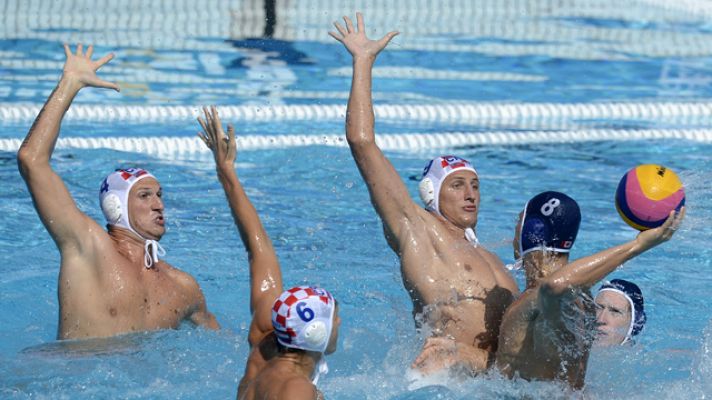 Waterpolo M: Croacia - Canadá