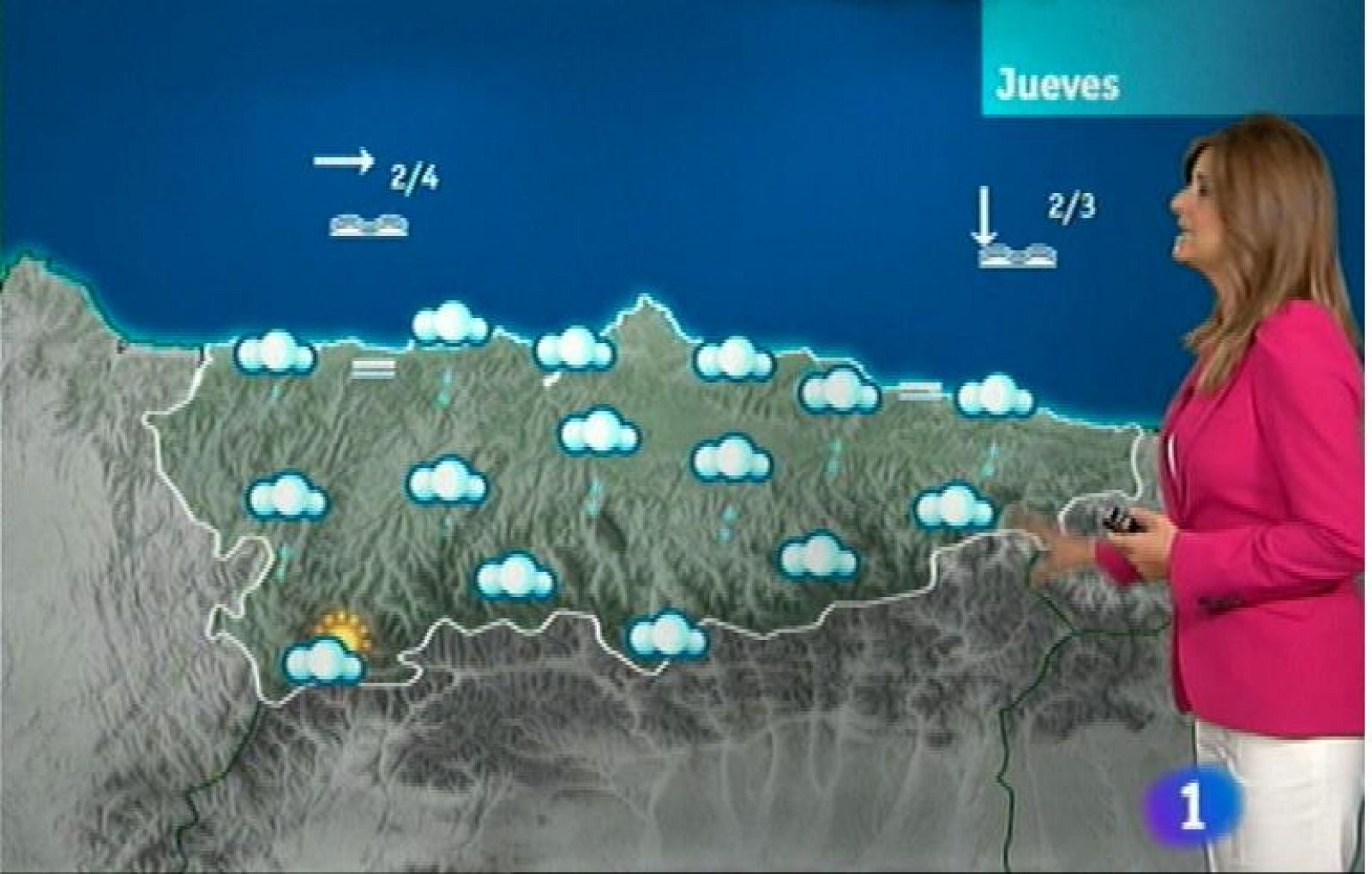 Panorama Regional: El tiempo en Asturias - 24/07/13 | RTVE Play