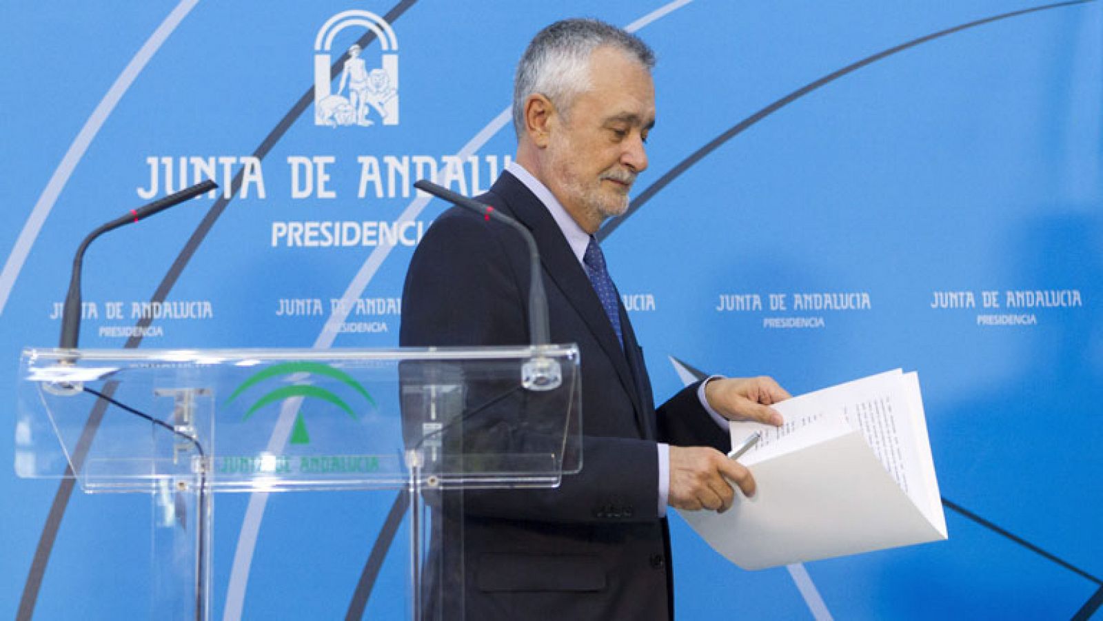 José Antonio Griñán anuncia que deja la presidencia de la Junta de Andalucía pero no la política 
