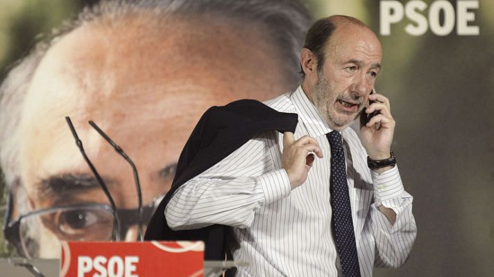 Telediario 1 - Rubalcaba habla sobre Griñán