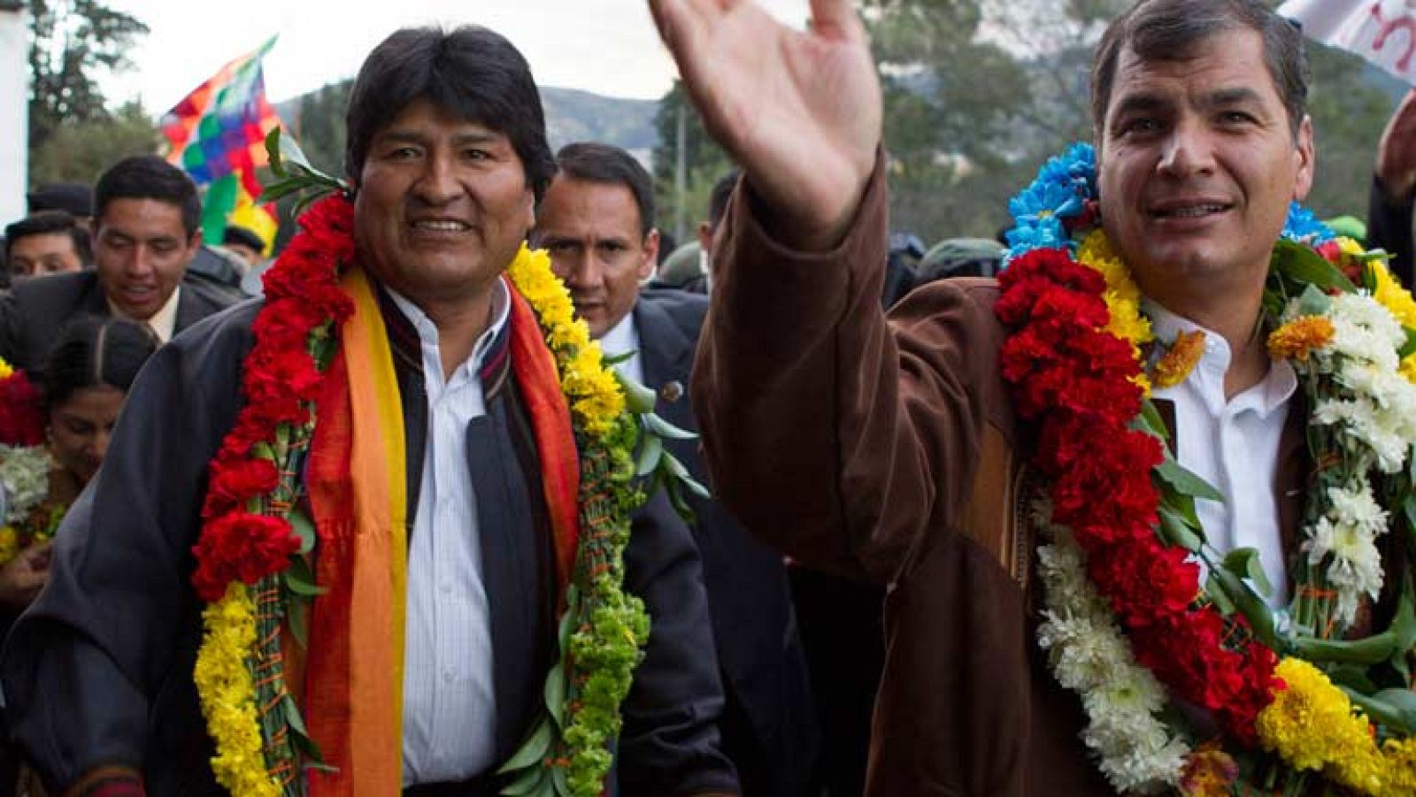 Evo Morales acepta las "disculpas" de España | Ver