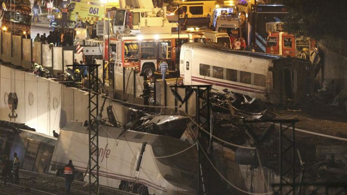 35 muertos en el tren de Santiago