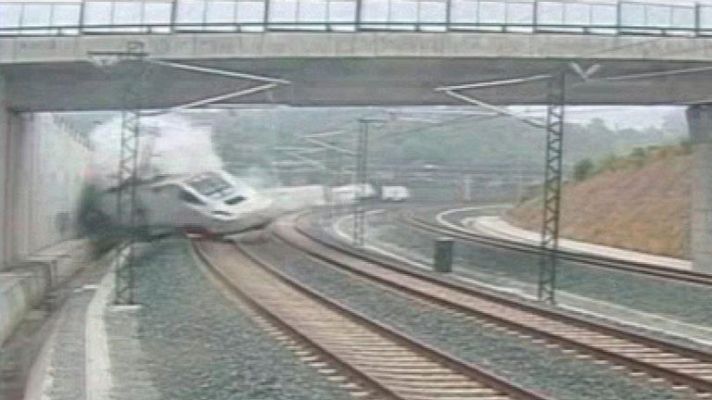 La mañana - Así descarriló el tren