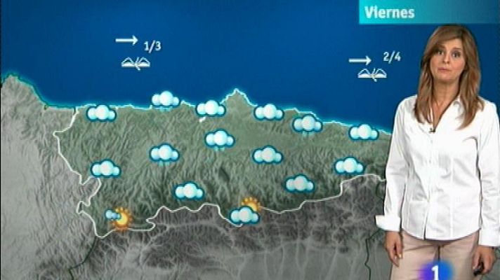 Panorama Regional - El tiempo en Asturias - 25/07/13