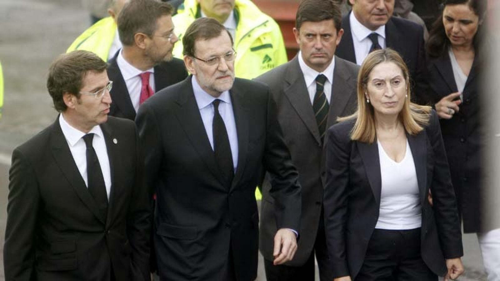 Telediario 1: Viaje Mariano Rajoy a Santiago | RTVE Play