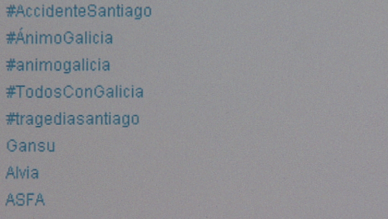 El uso del twitter facilitó la comunicación trás el accidente ferroviario 