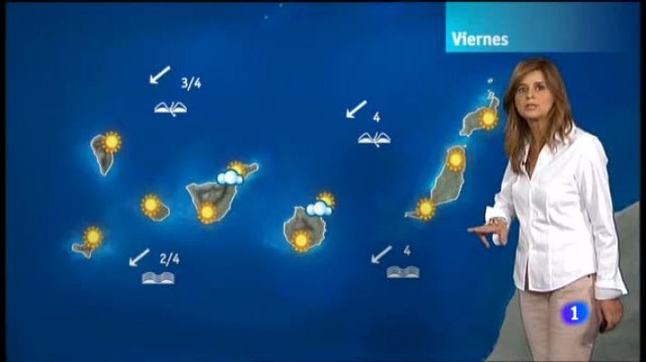 El tiempo en Canarias - 25/07/13